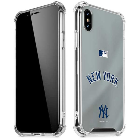 MLB New York Yankees Alternate/Away Jersey iPhone XS Max Clear Case